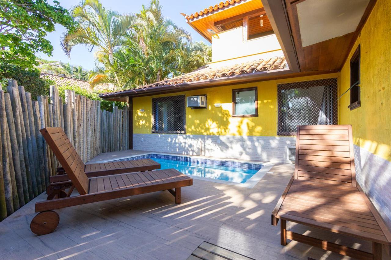 Praia Da Ferradura Com Quatro Suites E Piscina. Búzios Exterior foto